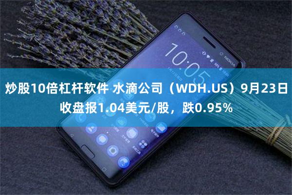 炒股10倍杠杆软件 水滴公司（WDH.US）9月23日收盘报1.04美元/股，跌0.95%